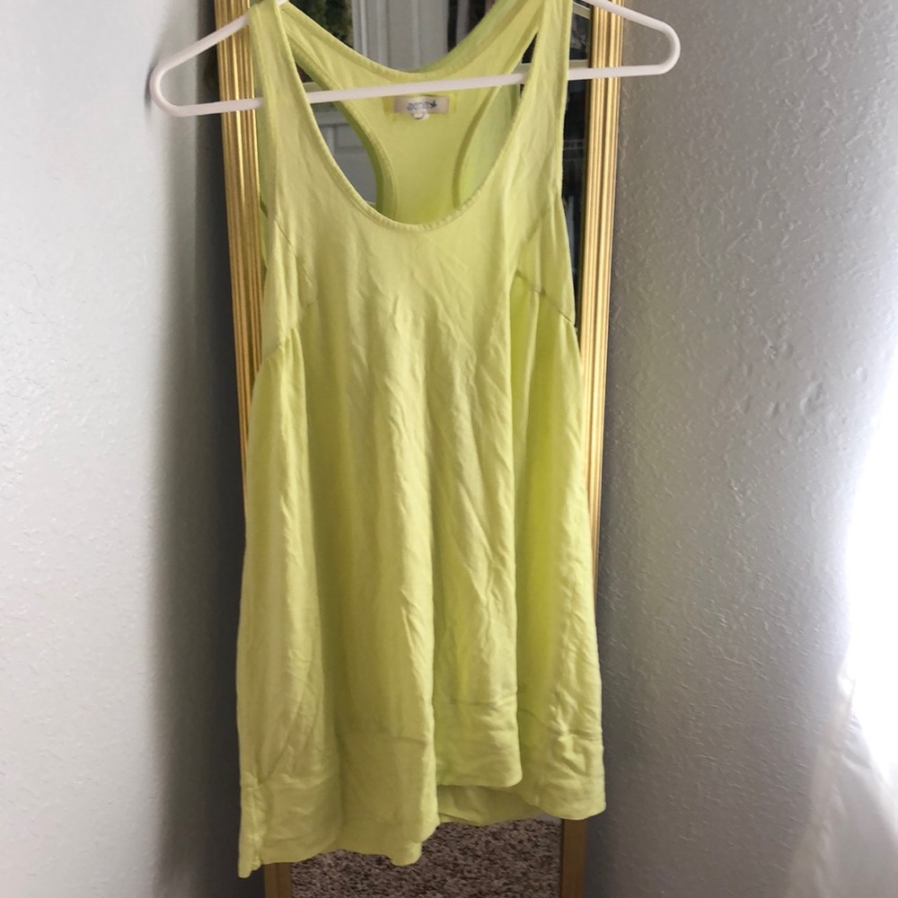 Yellow tank top